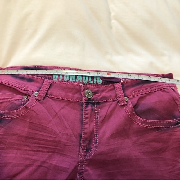 HYDRAULIC Grammercy Original Jegging Skinny Stretch Jeans Size15/16 Berry - Picture 10 of 14
